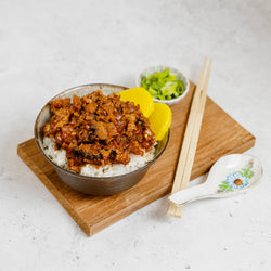Taiwanese Braised Minced Pork Rice (Lu Rou Fan) 台灣香菇滷肉飯 300g