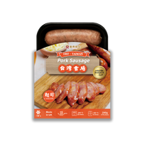 Han Dian Taiwanese cheese sausage premium package with sliced sausage, cooking instructions, authentic night market flavor.