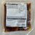 真空密封包裝的杏鮑菇，配上三杯醬。標籤詳細說明了成分、營養資訊和產品重量，並附有中英文文字。