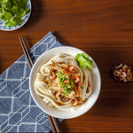 Chicken and Dried Shrimp Shallot Noodle 油蔥蝦米雞肉燥拌麵